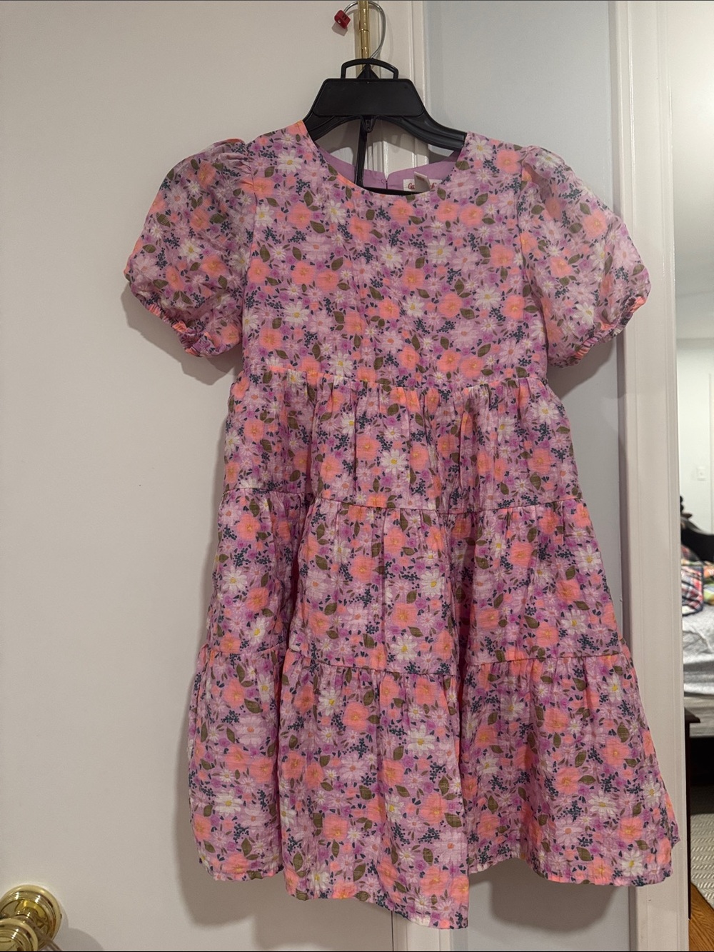 Floral Pattern Kids Medium Dress